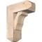 Ekena Millwork Balboa Craftsman Smooth Bracket w/ Offset Brace, Douglas Fir, 7 1/2"W x 18"D x 22"H BKT0806X18X22BOA04SDF - alternate 1